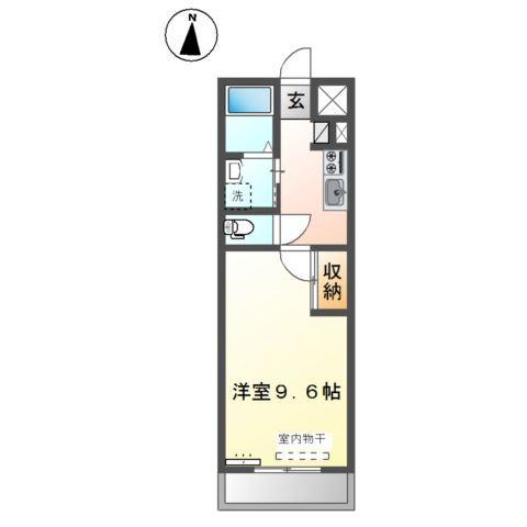 ＤｅｅＤｅｅ山の手 間取り図画像