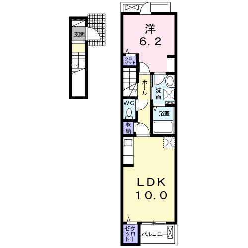シャルマン（202） 間取り図画像