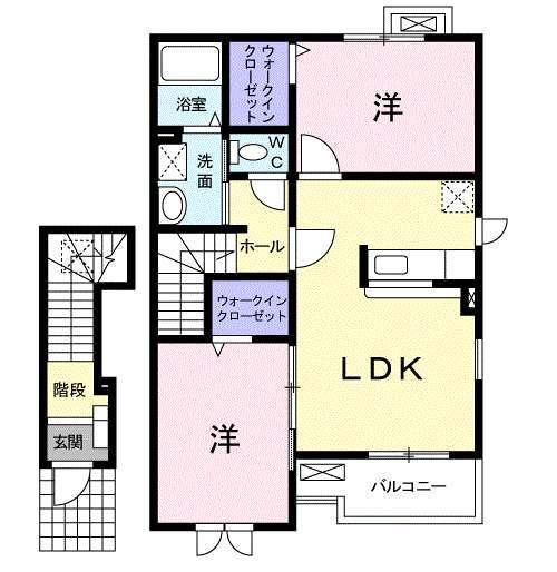 ｍｉｌｄ　ＳⅠ（204） 間取り図画像