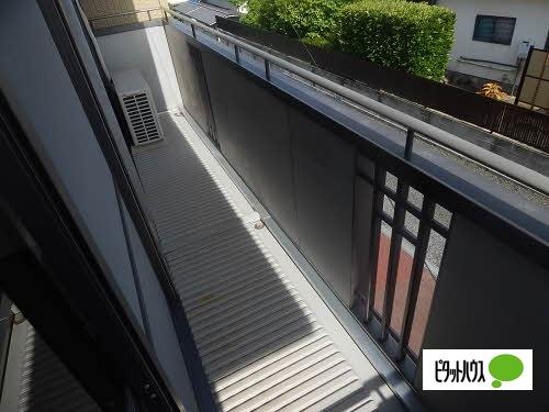 別府市照波園町アパート バルコニー