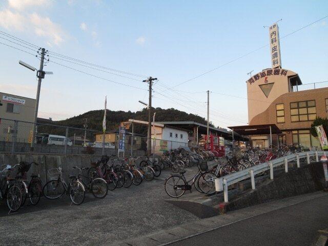 賀来駅：400m
