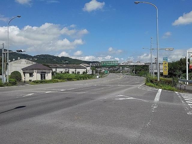 大分空港道路入口：700m