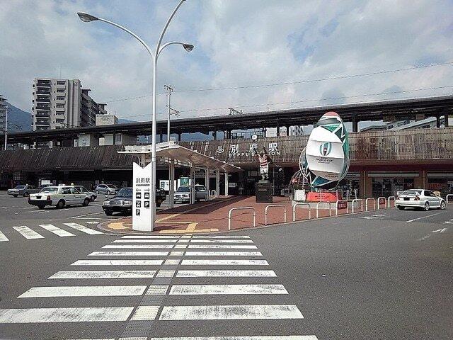 JR別府駅：1700m