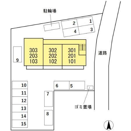 granze one（103） 駐車場