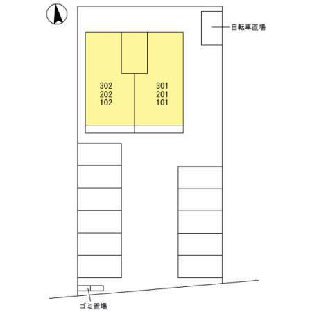 テルメ北石垣（301） 駐車場