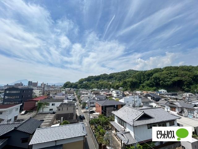 別府市亀川中央町マンション 眺望