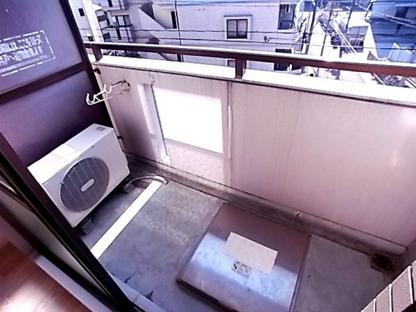 神戸市灘区岩屋中町マンション バルコニー