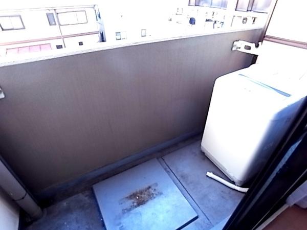 神戸市東灘区青木マンション バルコニー