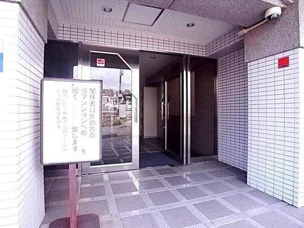 神戸市灘区中原通マンション エントランス