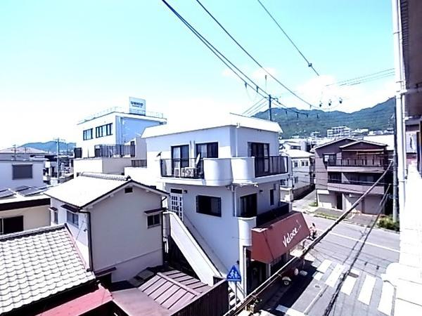 神戸市灘区下河原通マンション 眺望