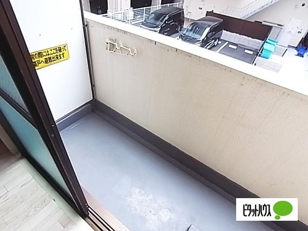神戸市中央区雲井通マンション バルコニー