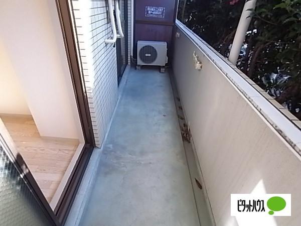 神戸市灘区岩屋中町マンション バルコニー