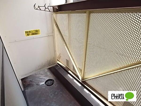 神戸市灘区水道筋マンション バルコニー