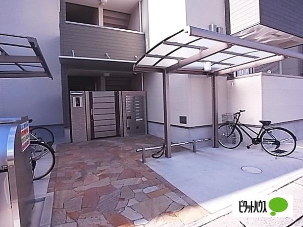 神戸市東灘区深江南町アパート エントランス