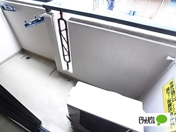 神戸市中央区御幸通マンション バルコニー