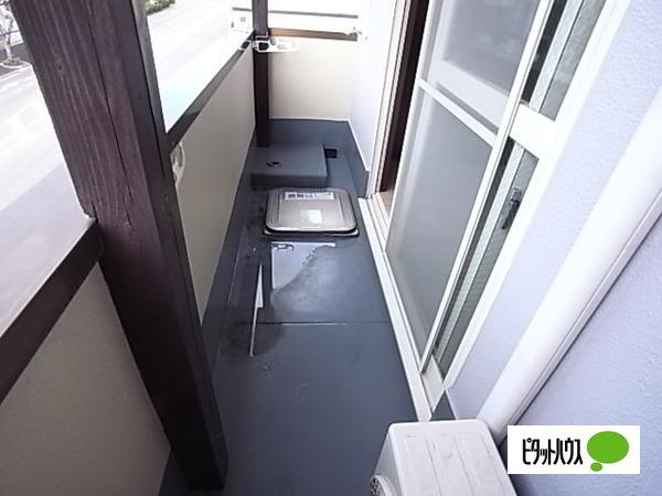 神戸市灘区篠原中町アパート バルコニー