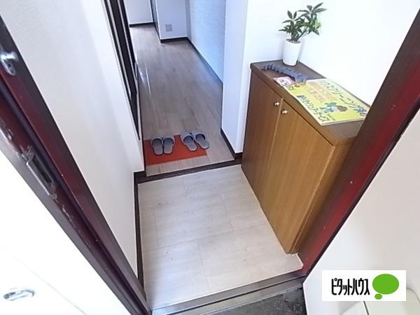 神戸市灘区篠原中町アパート 玄関
