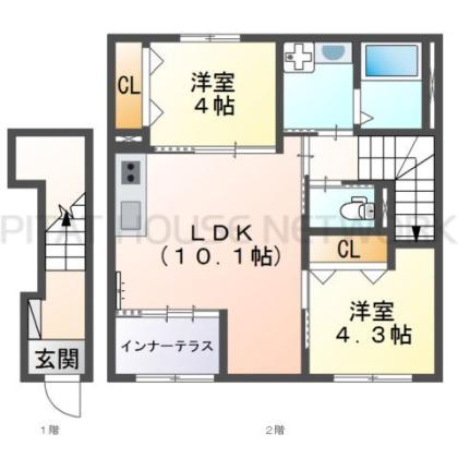  間取り図写真
