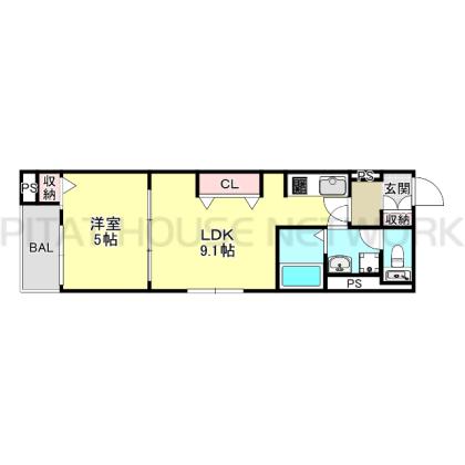  間取り図写真