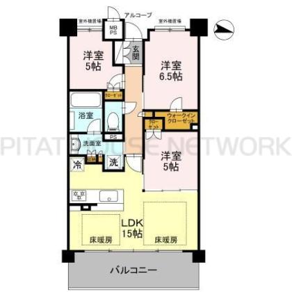  間取り図写真