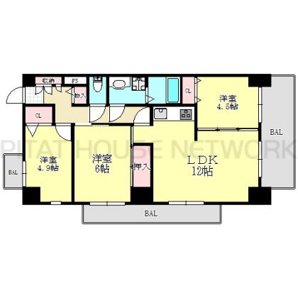  間取り図写真