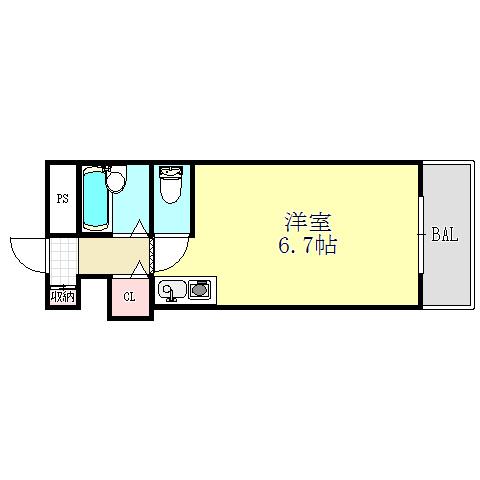 シャルムメゾン本庄（302） 間取り図画像