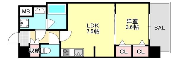 スプランディッド王子公園（210） 間取り図画像