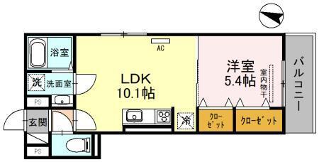LAUREUS　KUGA（ローレウス陸）（301） 間取り図画像