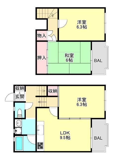  間取り図写真