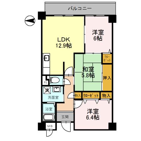  間取り図写真