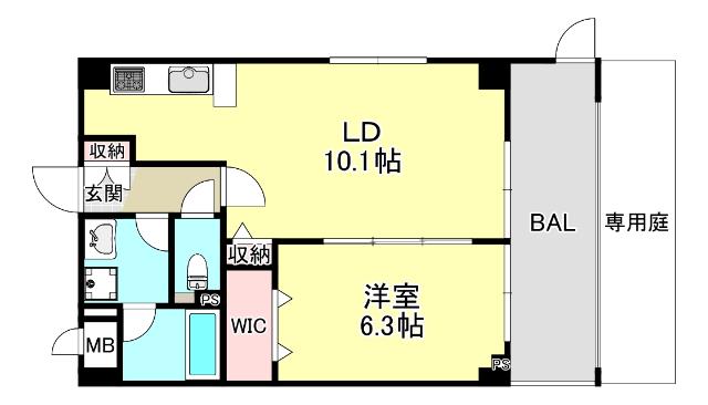  間取り図写真