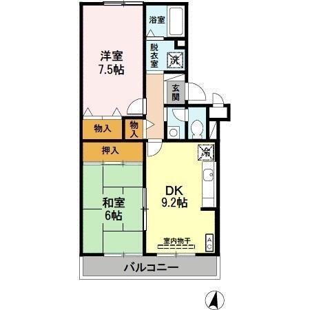 セルビシオ本山（302） 間取り図画像