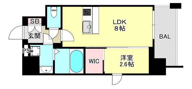 Ｌｉｖｅ　Ｃａｓａ　王子公園（601） 間取り図画像