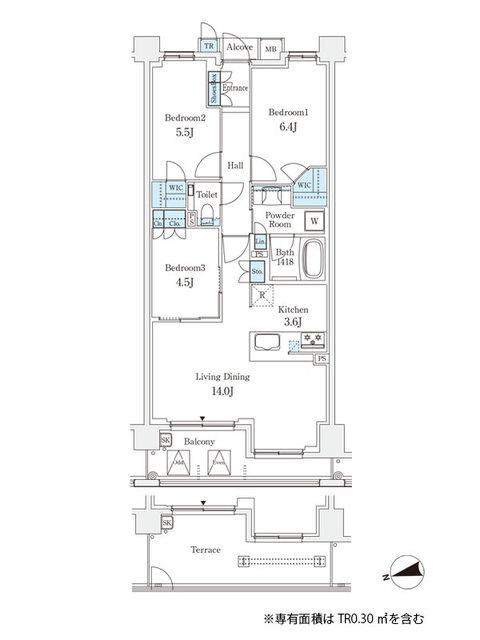  間取り図写真