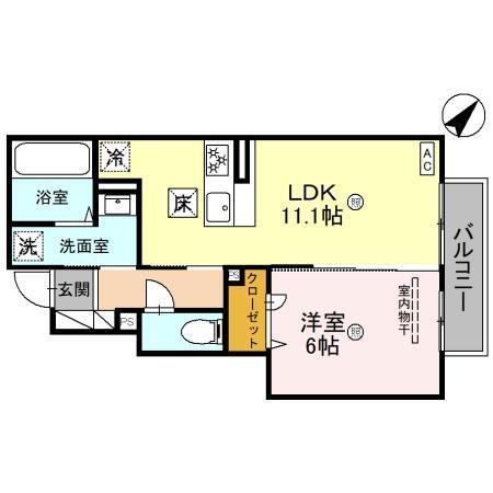 セレーノ五宮町（102） 間取り図画像