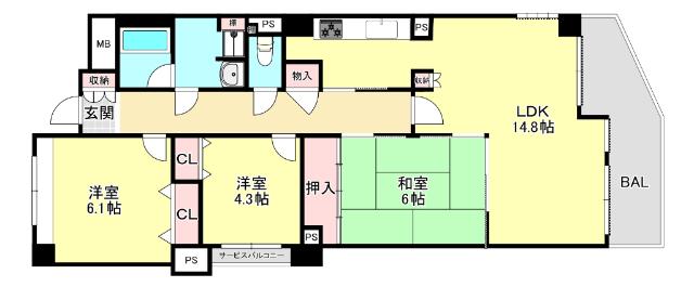  間取り図写真