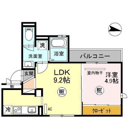 ディアコート須磨（301） 間取り図画像