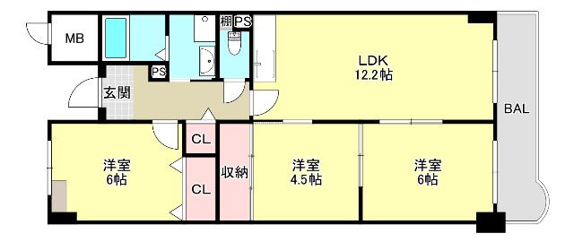  間取り図写真
