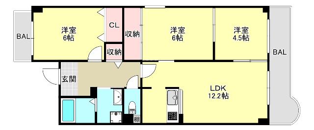  間取り図写真