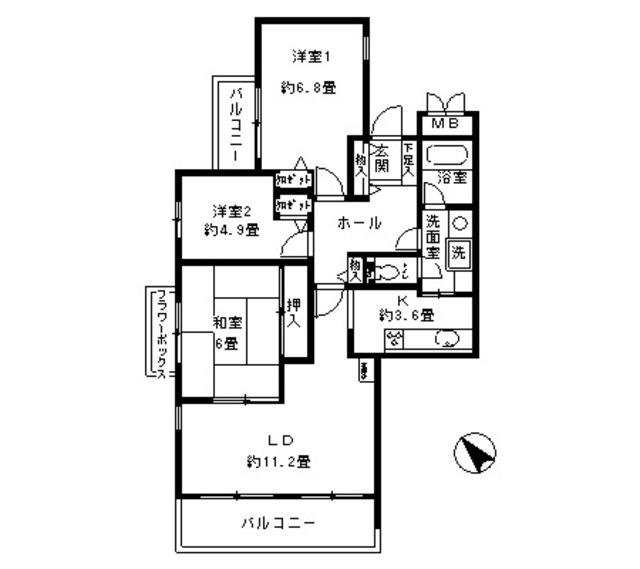  間取り図写真