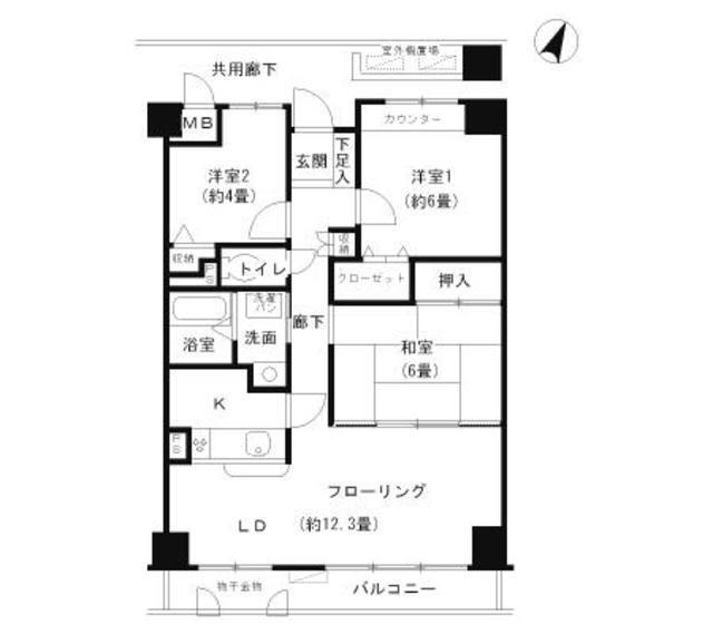  間取り図写真
