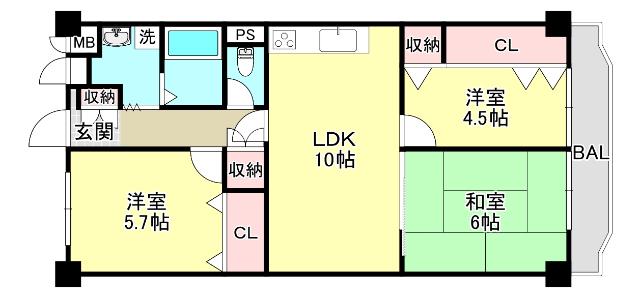  間取り図写真