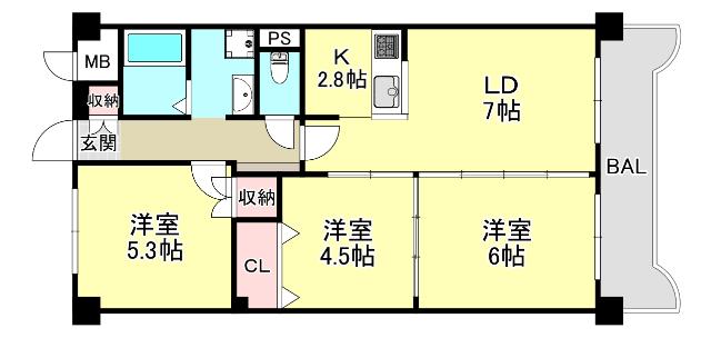  間取り図写真
