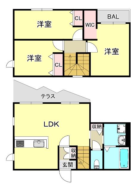  間取り図写真