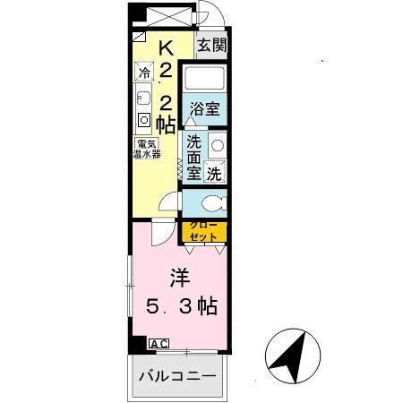 マグノリアパレス（222） 間取り図画像