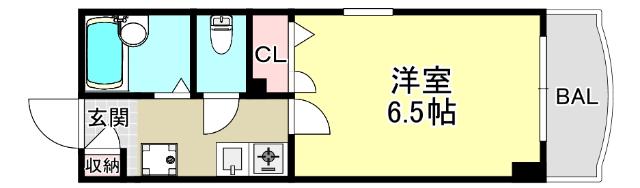 サンハウス本山（703） 間取り図画像