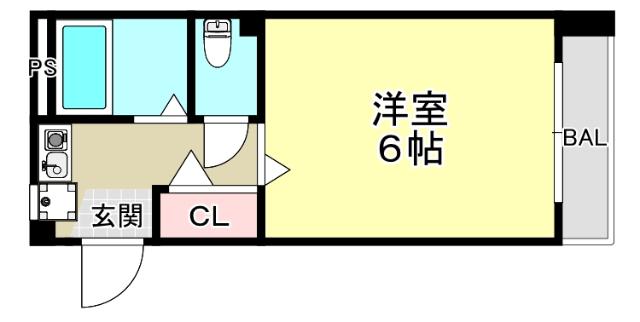 サンリッツ六甲（201） 間取り図画像
