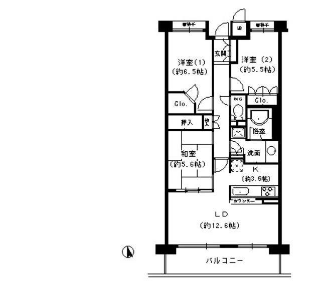  間取り図写真