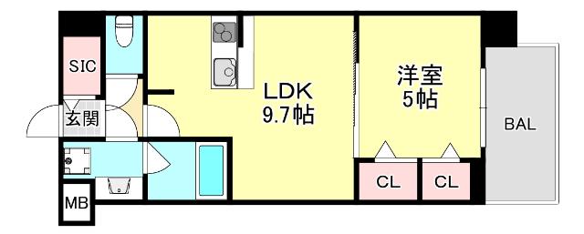  間取り図写真