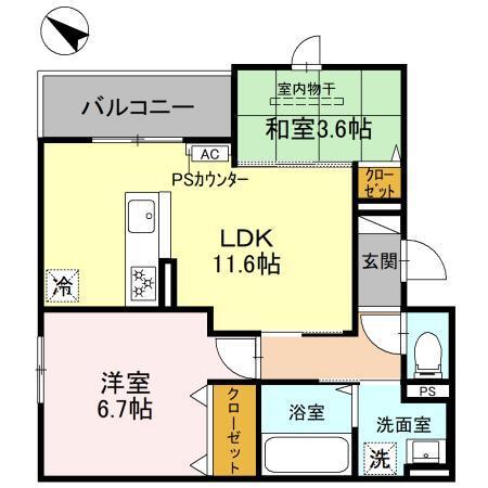  間取り図写真